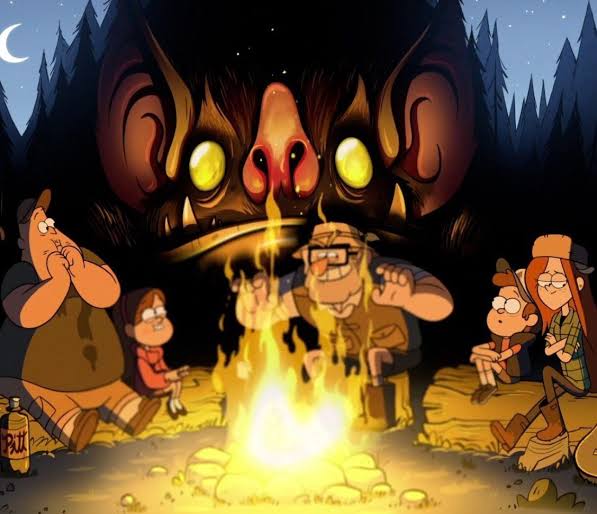 Dipper y Mabel: sus personalidades en un gesto Parte de la intro de Gravity Falls